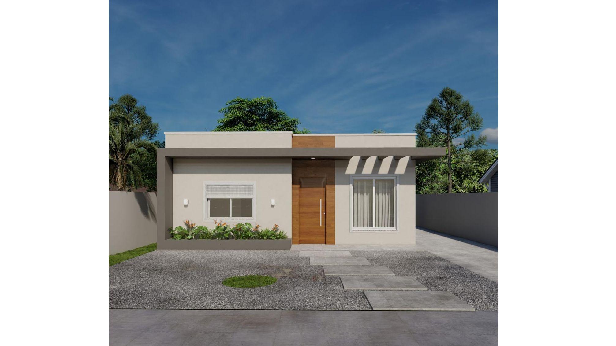 Casa Em Terreno Inteiro 12X30 No Bairro Santa Maria II/TM