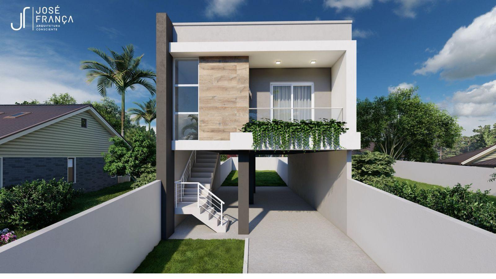 Casa Sob Pilotis No Loteamento Ares