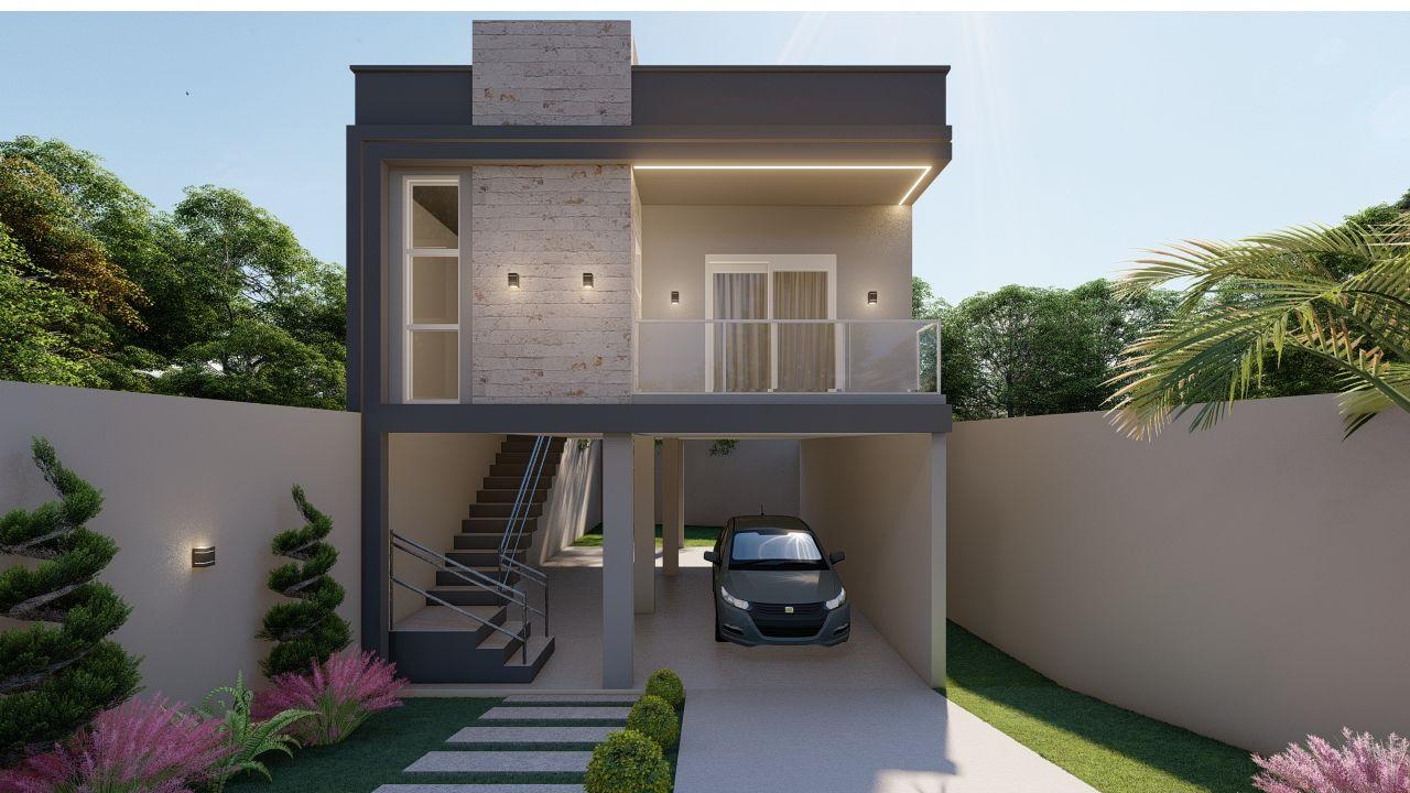 Casa Sob Pilotis No Loteamento Gran Villagio