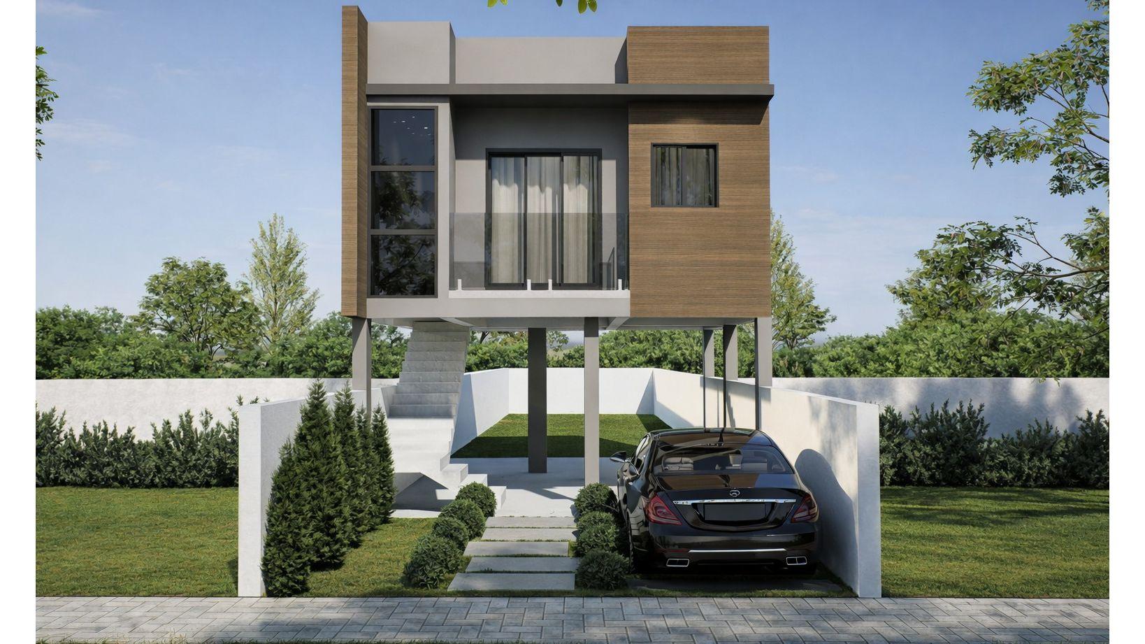 Casa Sob Pilotis No Bairro São José/Coronel Massot